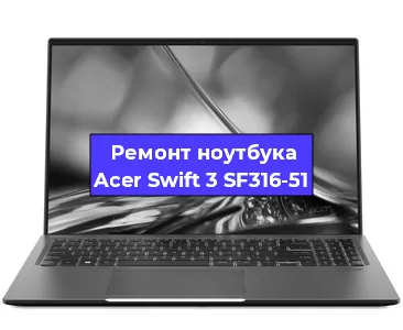 Замена кулера на ноутбуке Acer Swift 3 SF316-51 в Москве